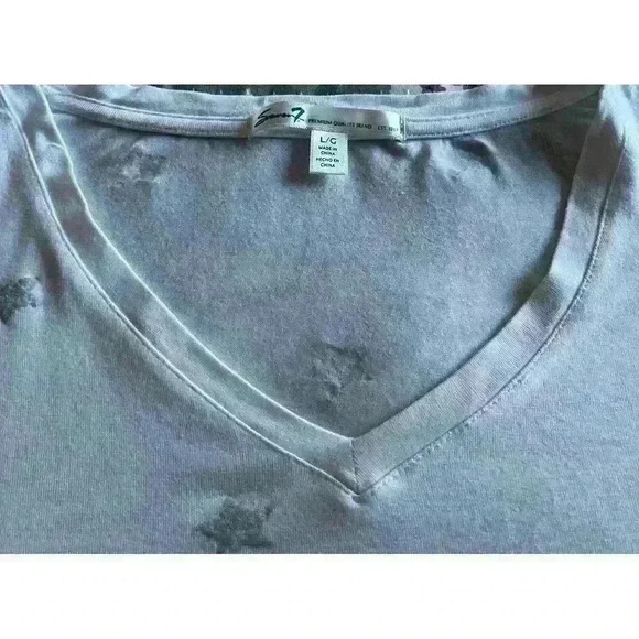 Women seven7 larger t-shirt - Picture 3 of 5